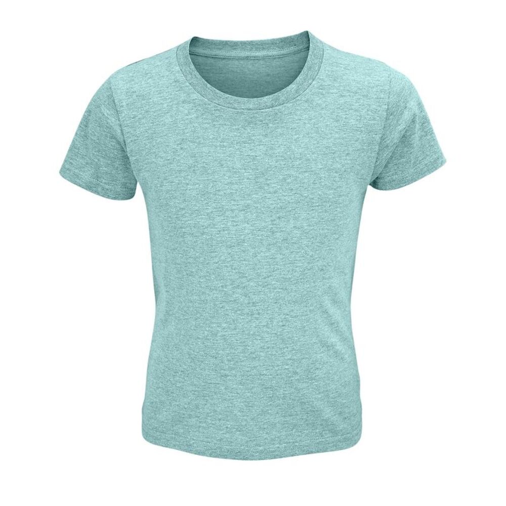SOLS Childrens/Kids Crusader Heather T-Shirt / Light Green